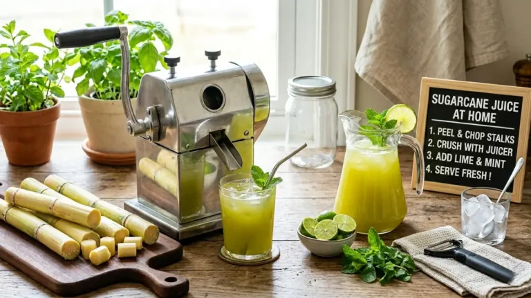 How to Get Sugarcane Juice at Home: Step‑by‑Step Guide, Equipment, Hygiene, and Expert Tips